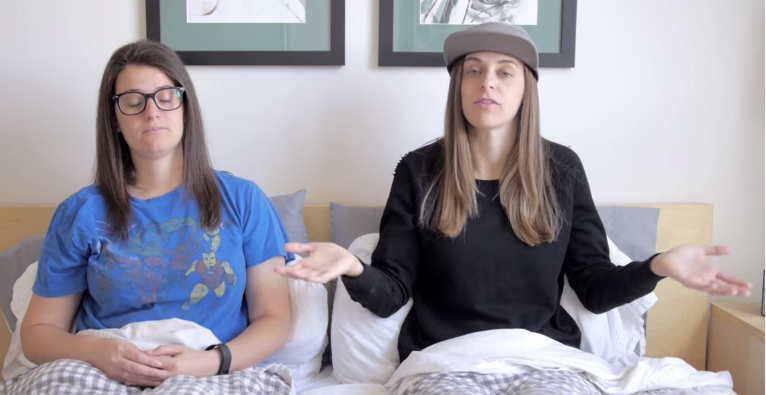 Lesbian Vlog The Gay Women Channel Pillow Talk Lesbian Film