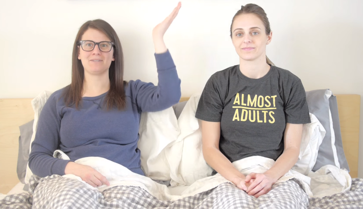 Lesbian Vlogs The Gay Women Channel Pillow Talk Lesbians Then